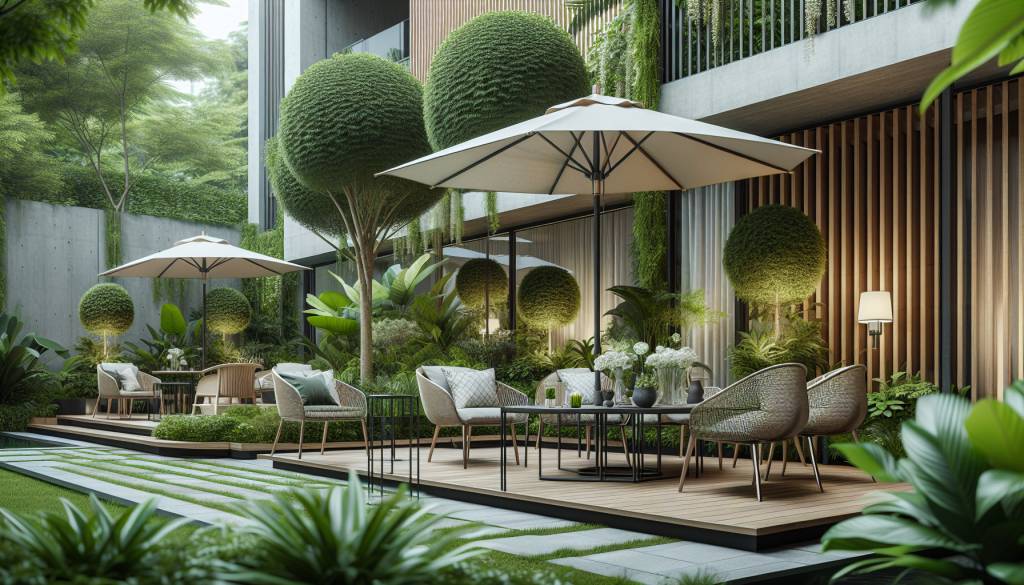 mobilier de jardin design : inspirations pour un extérieur moderne