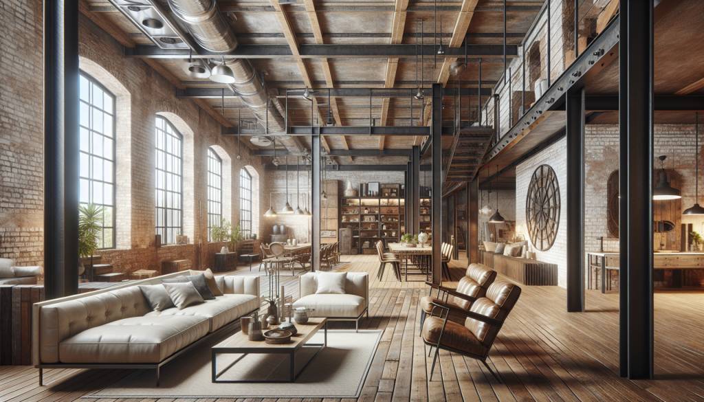 les tendances du design industriel pour un intérieur moderne