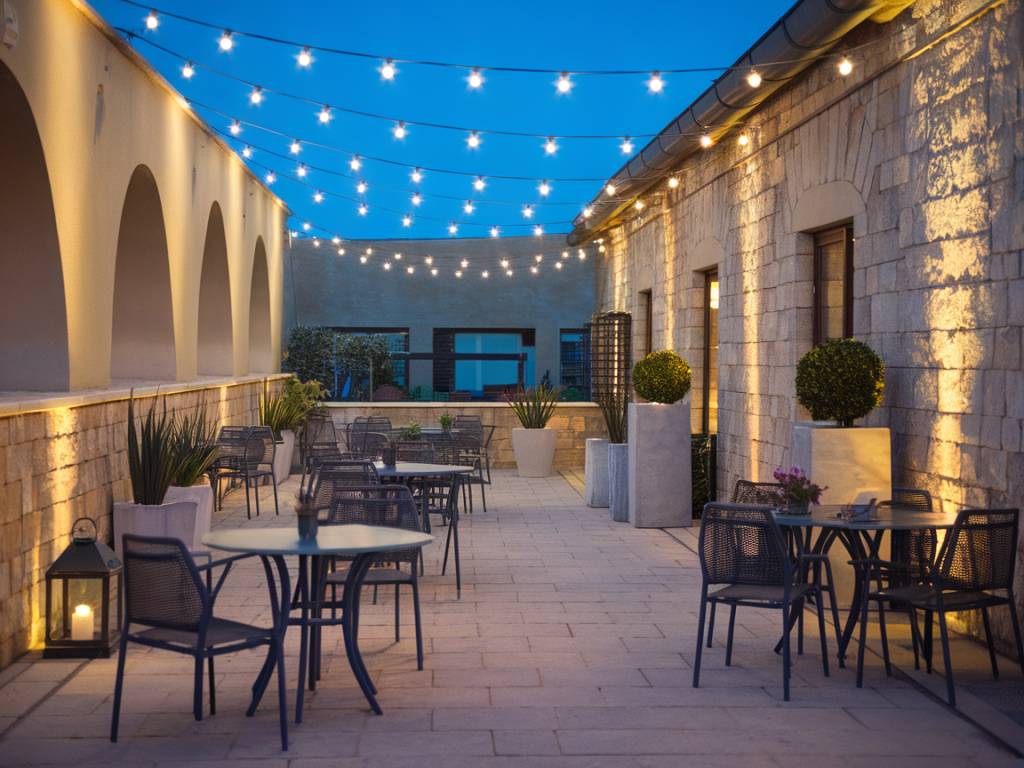 Éclairer sa terrasse avec des luminaires led pour des soirées en plein air réussies